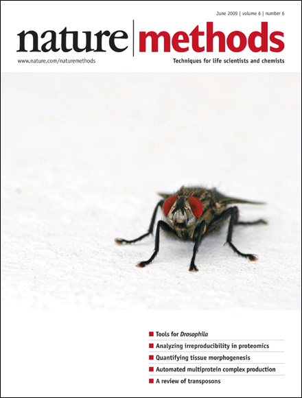 Nature Methods June 2009 Cover